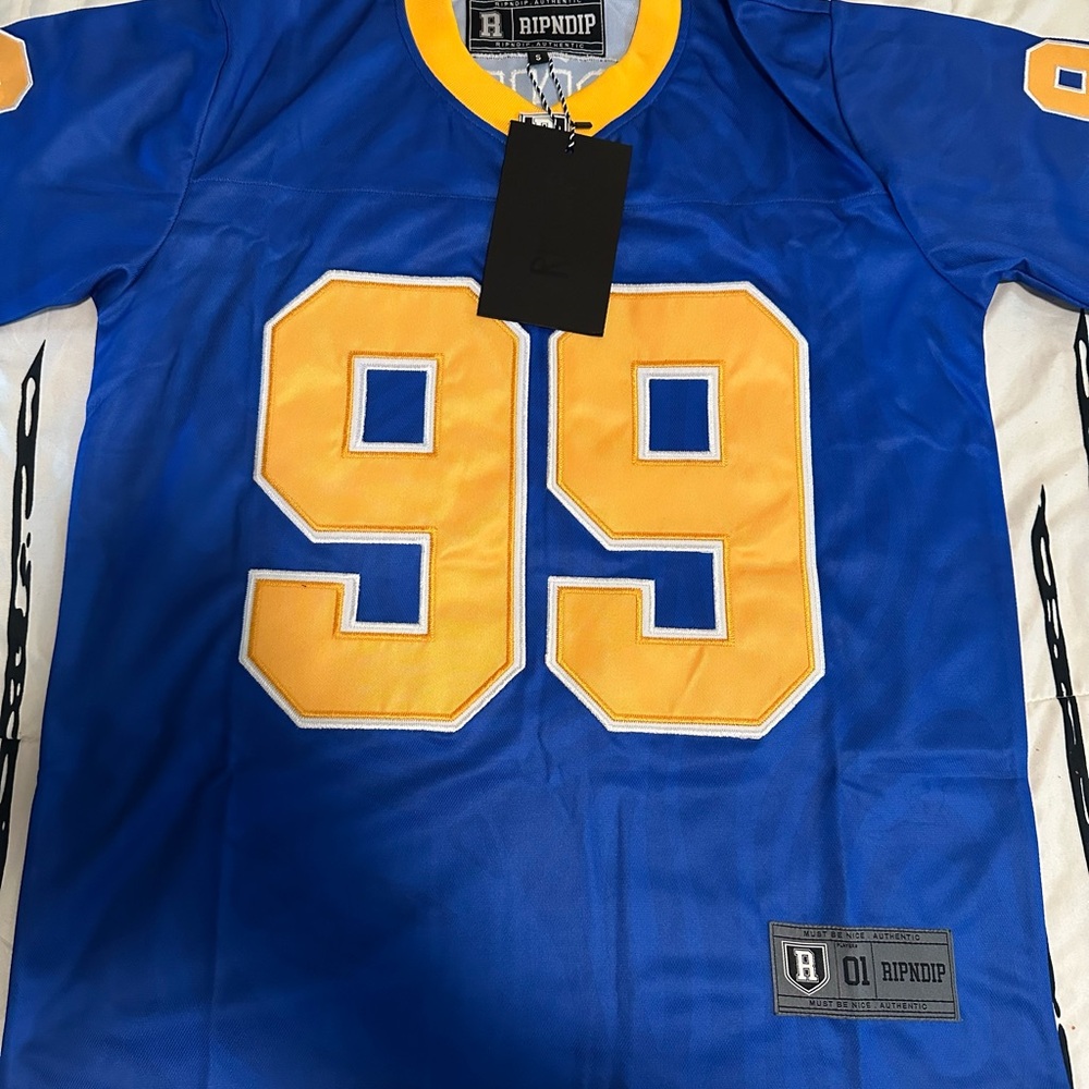 RIPNDIP Blue and Yellow Jersey